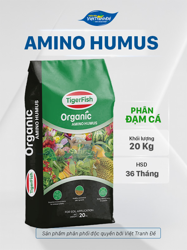 PHÂN HUMIC VIÊN TRÒN AMINO HUMUS
