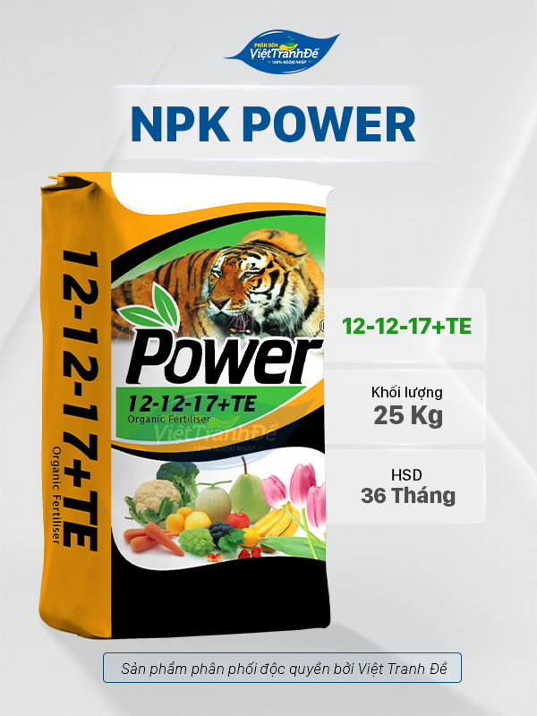 PHÂN BÓN NPK 12-12-17+TE VIỆT TRANH ĐỀ