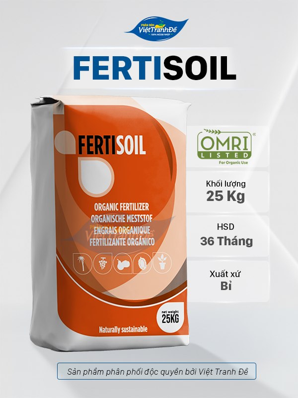 PHÂN HỮU CƠ BỈ FERTISOIL
