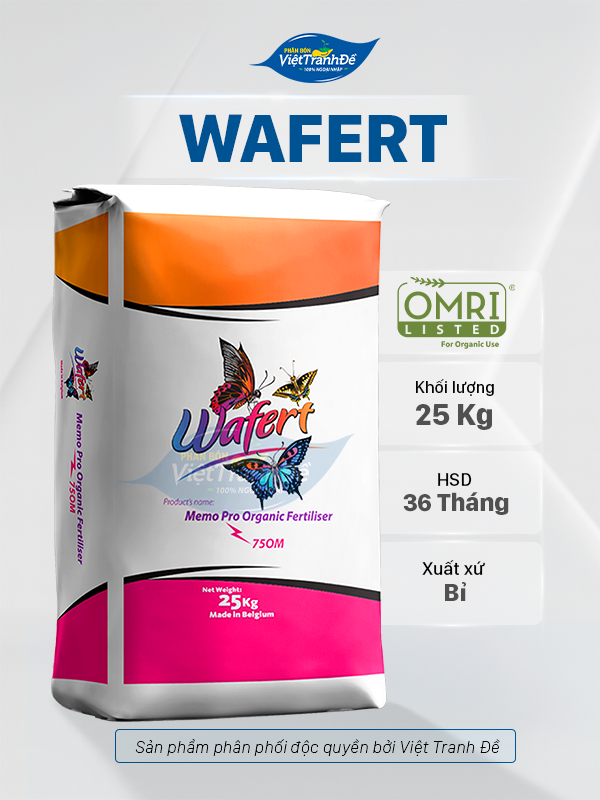 PHÂN HỮU CƠ BỈ WAFERT