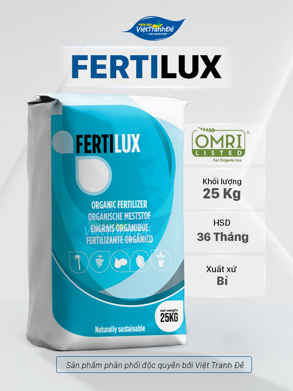 PHÂN HỮU CƠ BỈ FERTILUX