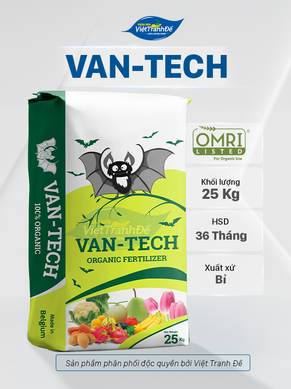 PHÂN HỮU CƠ BỈ VAN-TECH