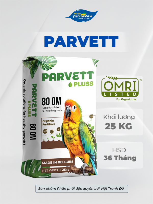 PHÂN GÀ HỮU CƠ BỈ PARVETT