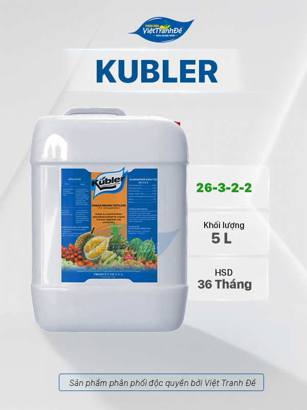 PHÂN BÓN HỮU CƠ LỎNG KUBLER