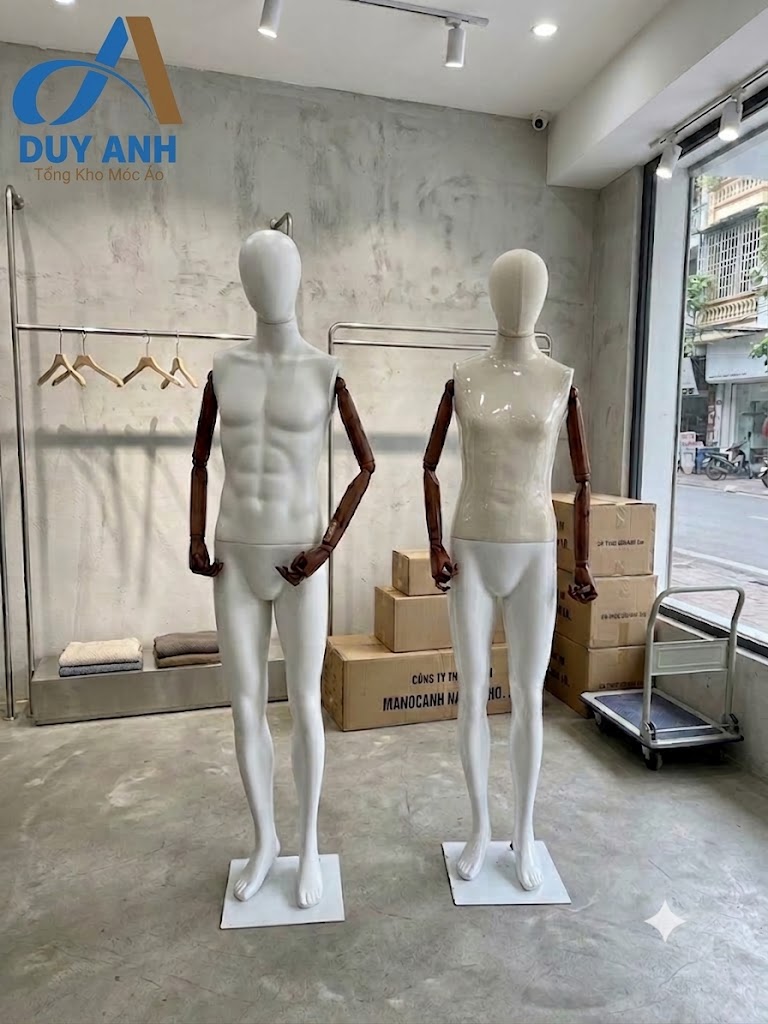Manocanh Nam Tay Gỗ Phong Cách Gen Z / Streetwear – Tạo Dáng Trendy, Tôn Phom Quần Áo Trẻ