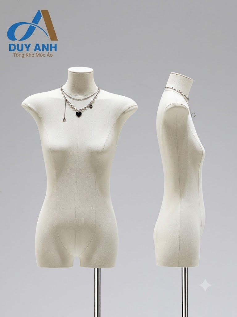 Manneqiun Nữ Nửa Thân - Cốt Lép Nữ - Nhập Khẩu