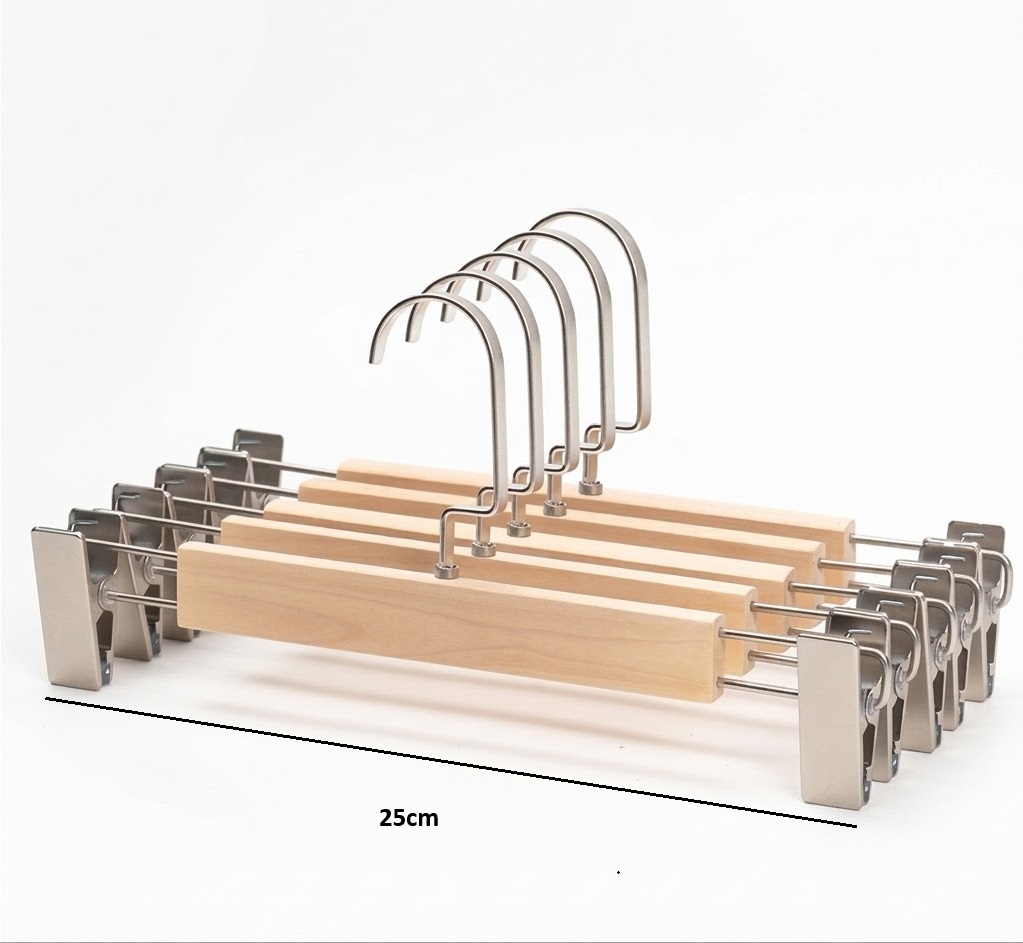 Kẹp Quần Gỗ Trẻ Em - Kẹp Mộc Bạc