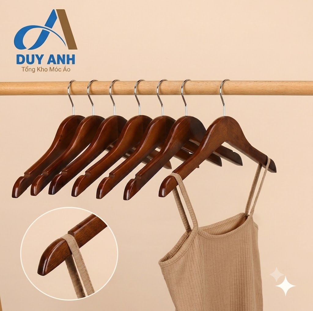 Móc Áo Gỗ Trẻ Em - Tròn