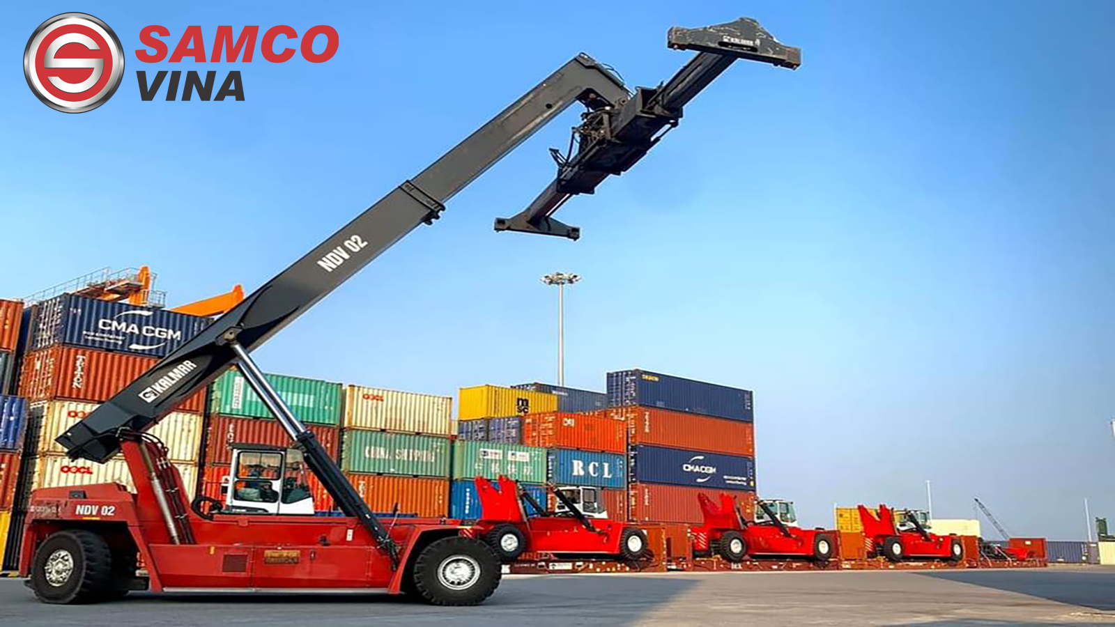 Phụ tùng xe nâng container Kalmar - Giải pháp duy trì hiệu suất tối đa cho thiết bị 