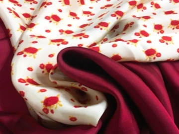 IN VẢI LỤA TƠ TẦM