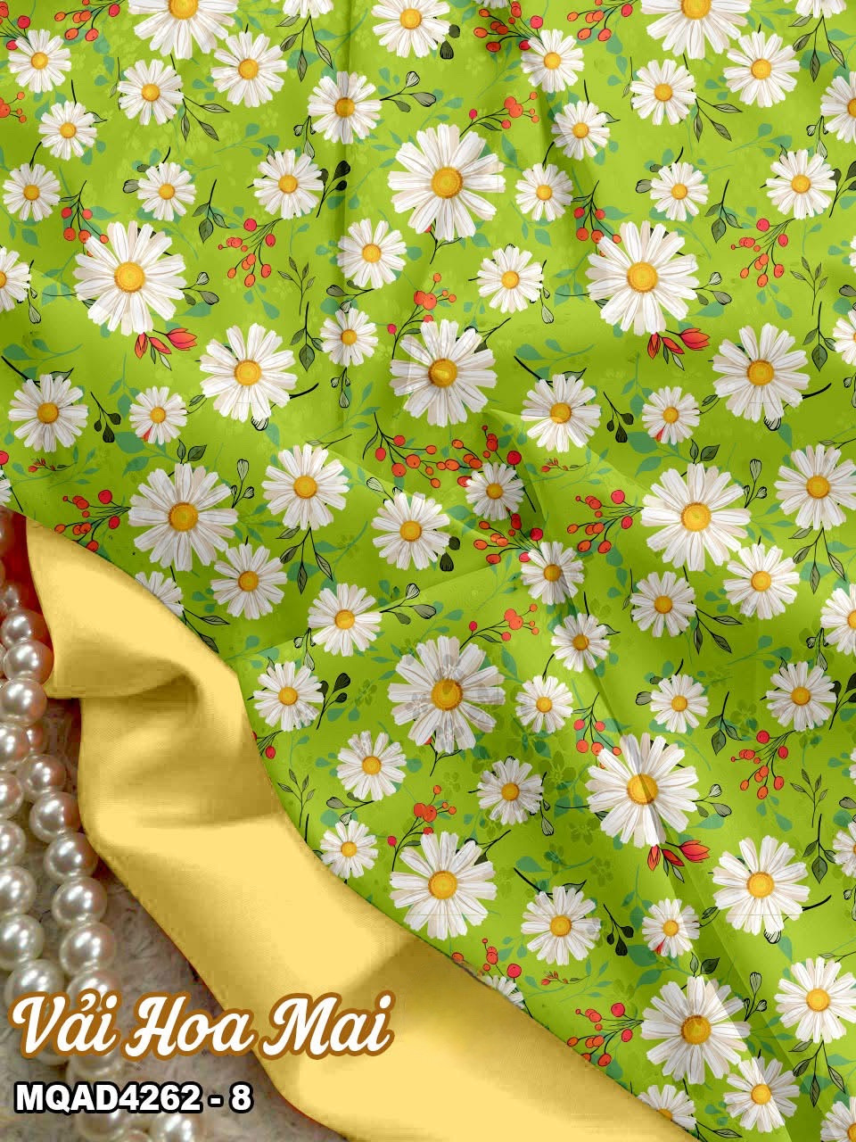 Tây Đô - Vải May Áo Dài Hoa Nhí, Cúc Họa Mi Siêu Đẹp