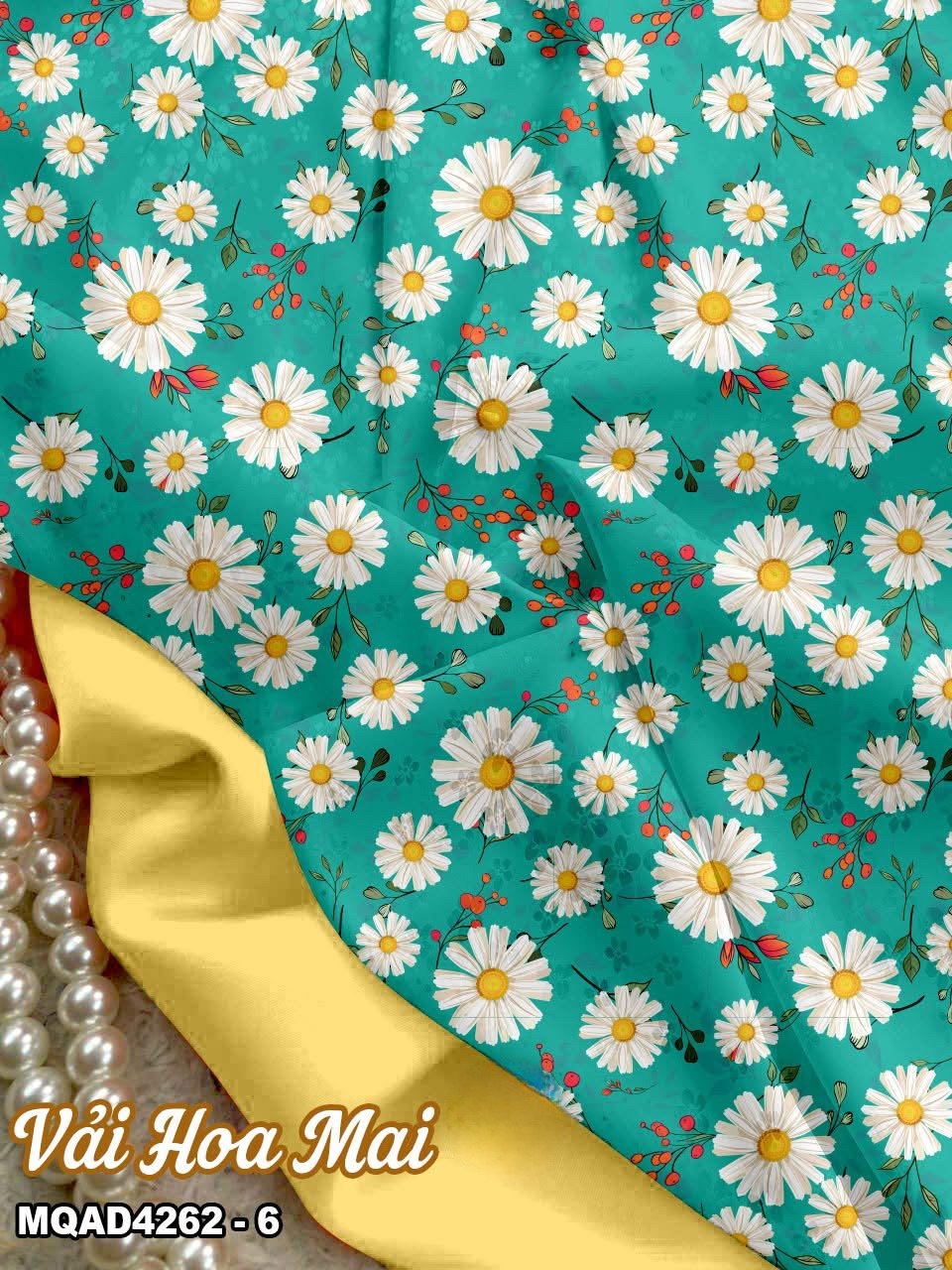Tây Đô - Vải May Áo Dài Hoa Nhí, Cúc Họa Mi Siêu Đẹp