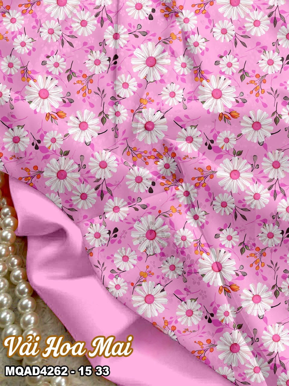 Tây Đô - Vải May Áo Dài Hoa Nhí, Cúc Họa Mi Siêu Đẹp
