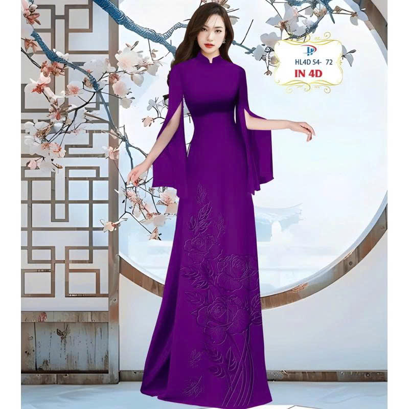 🍀Tây Đô - Vải Lụa Tô Châu In 4D Cao Cấp | Họa Tiết Hoa Hồng In Chìm Siêu Đẹp, Siêu Nét