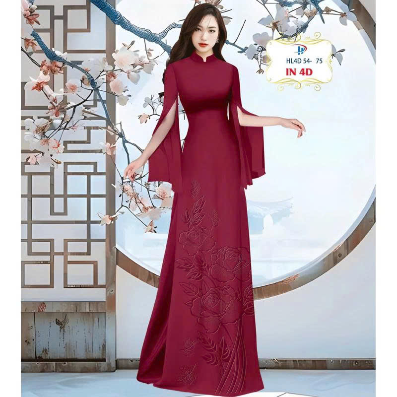 🍀Tây Đô - Vải Lụa Tô Châu In 4D Cao Cấp | Họa Tiết Hoa Hồng In Chìm Siêu Đẹp, Siêu Nét