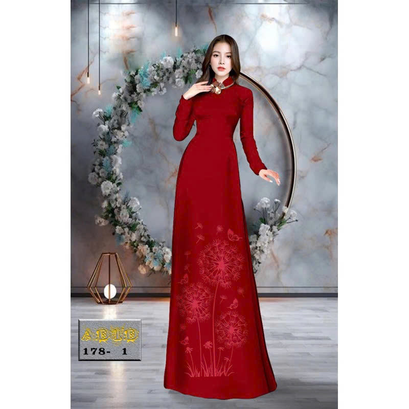 Tây Đô - Vải May áo Dài Lụa Tô châu in 4D , Hoạ Tiết Hoa Gió Siêu Đẹp Họa Tiết Đơn giản Nhẹ Nhàn