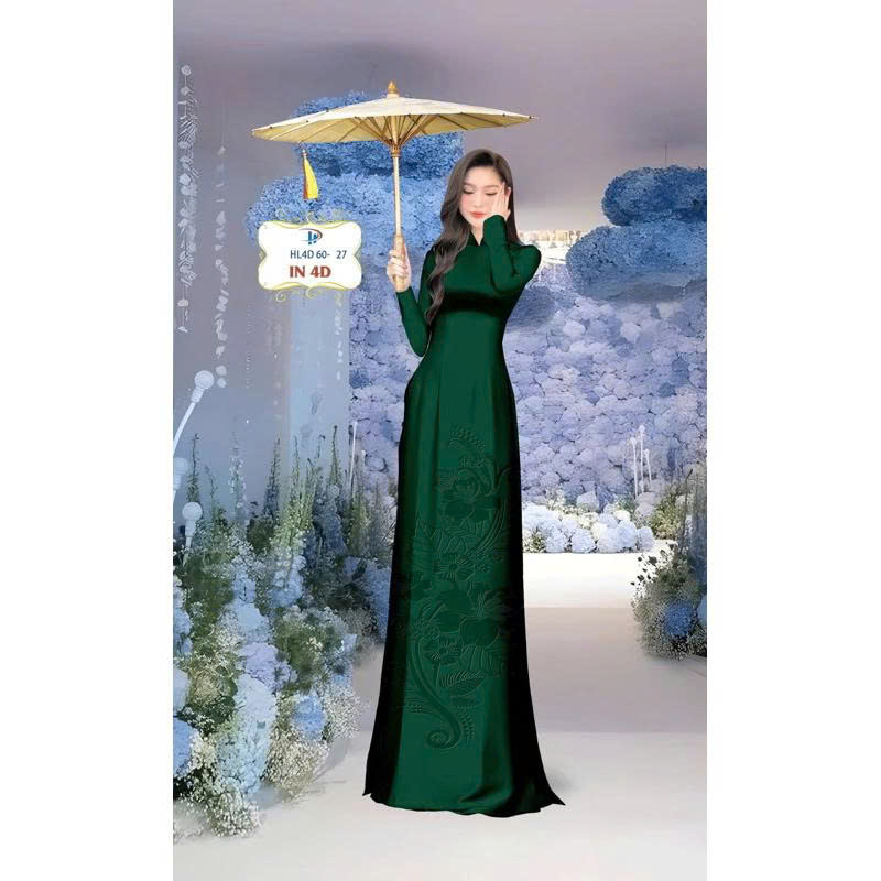 Tây Đô - Vải May Áo Dài Lụa Tô Châu In 4D Mới Nhất | Mềm Mịn, Cao Cấp, Họa Tiết Sắc Nét