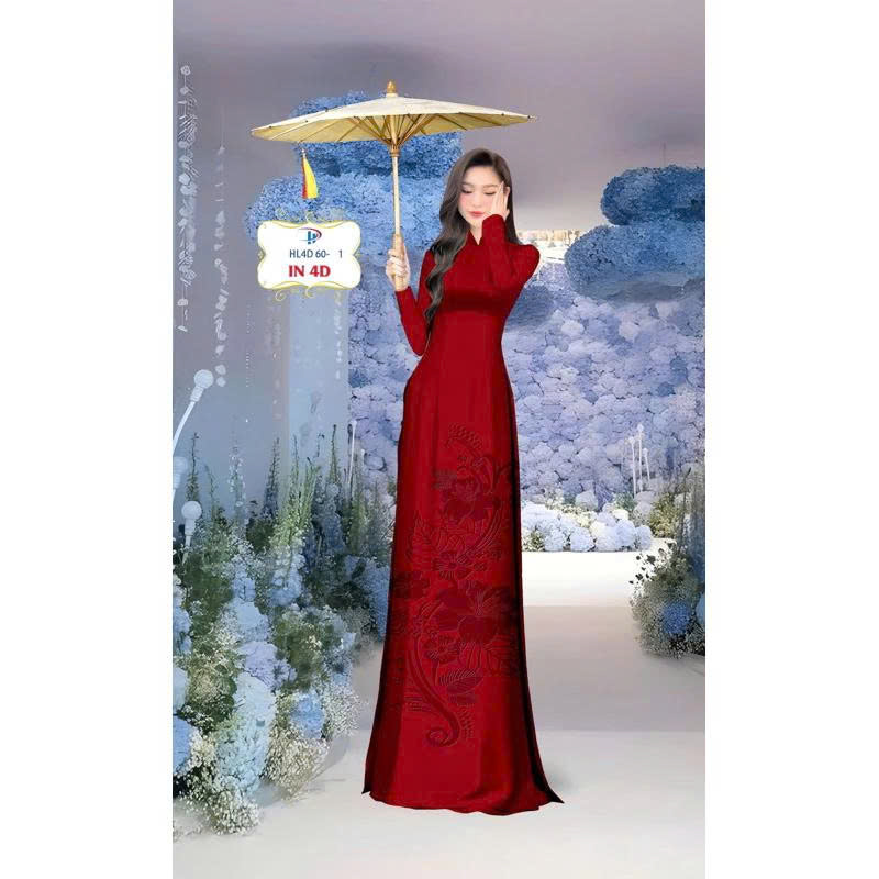 Tây Đô - Vải May Áo Dài Lụa Tô Châu In 4D Mới Nhất | Mềm Mịn, Cao Cấp, Họa Tiết Sắc Nét