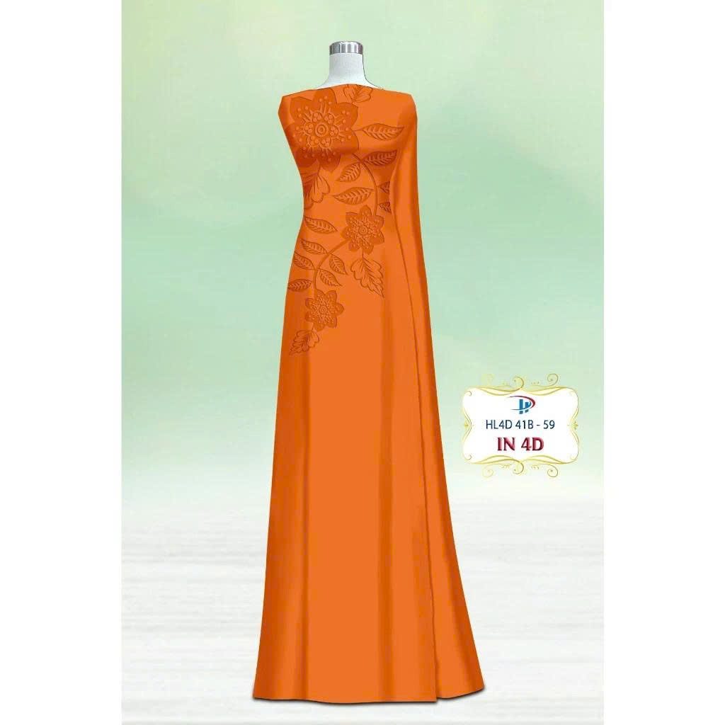 Tây Đô - Vải May Áo Dài Lụa Tô Châu In 4D Mới Nhất | Mềm Mịn, Cao Cấp, Họa Tiết Sắc Nét Họa Tiết Hoa Mai