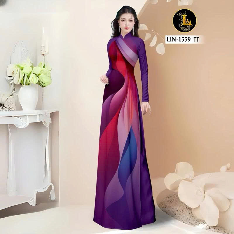 Tây Đô - Vải Áo Dài In 3D Họa Tiết Lập Thể 7 Màu | Siêu Đẹp - Siêu Mới