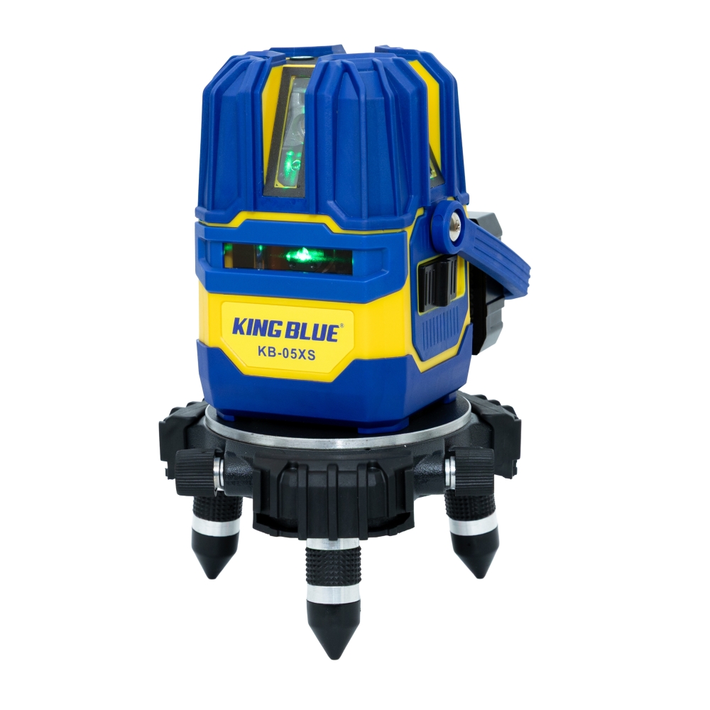 Máy Laser Cân Bằng 5 Tia Xanh King Blue KB-05XS Chống Rơi, Dùng Ngoài Trời