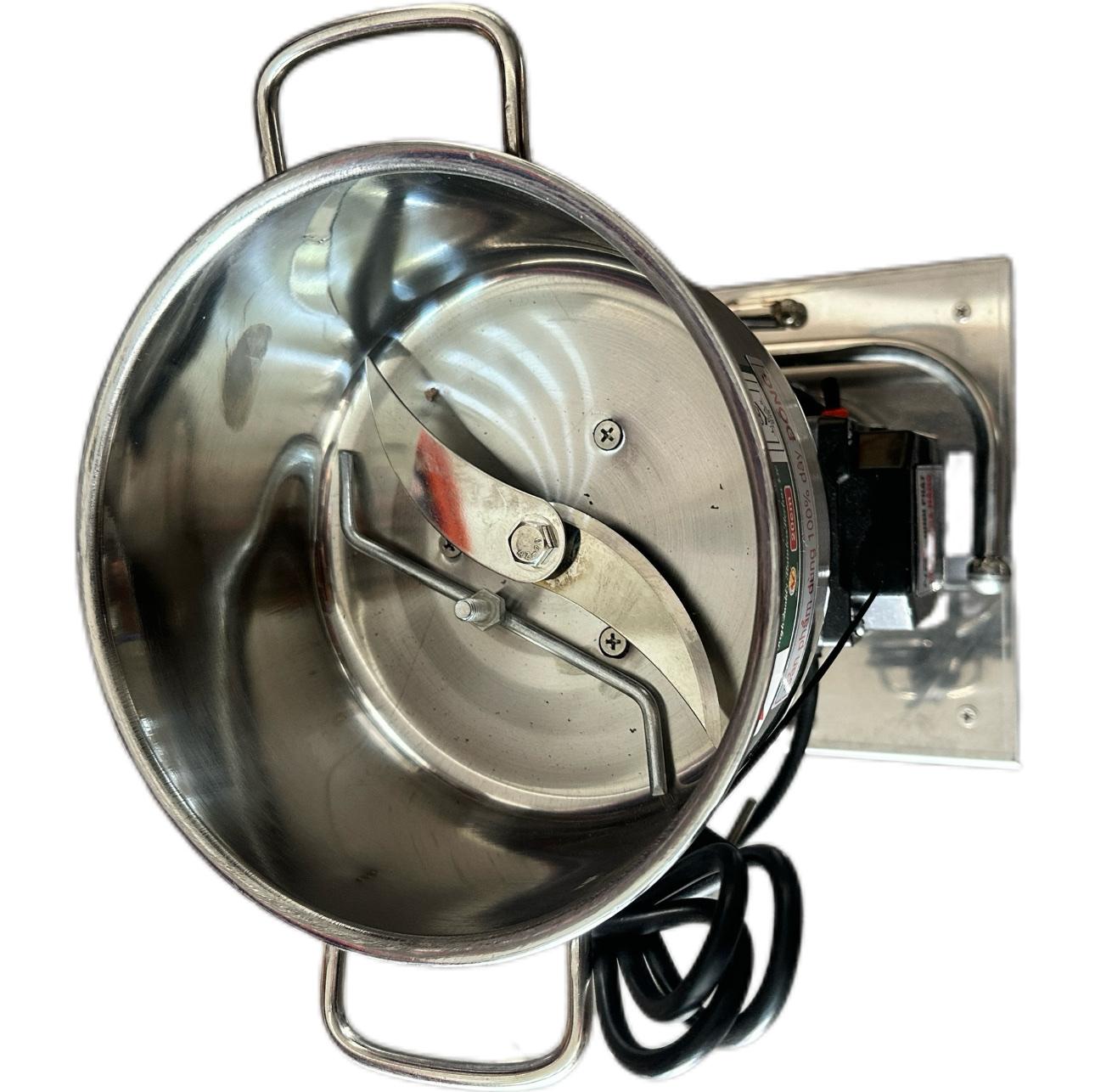 Điện Máy Minh Thành HD - Máy Xay Thịt Công Nghiệp 750w - 220v Lõi Đồng 100% Khung Inox Tôn Nồi 20cm Dao 2 Cánh Inox Tặng Thanh Ruốc Thương Hiệu NINH PHÁT  Bảo Hành 12 Tháng