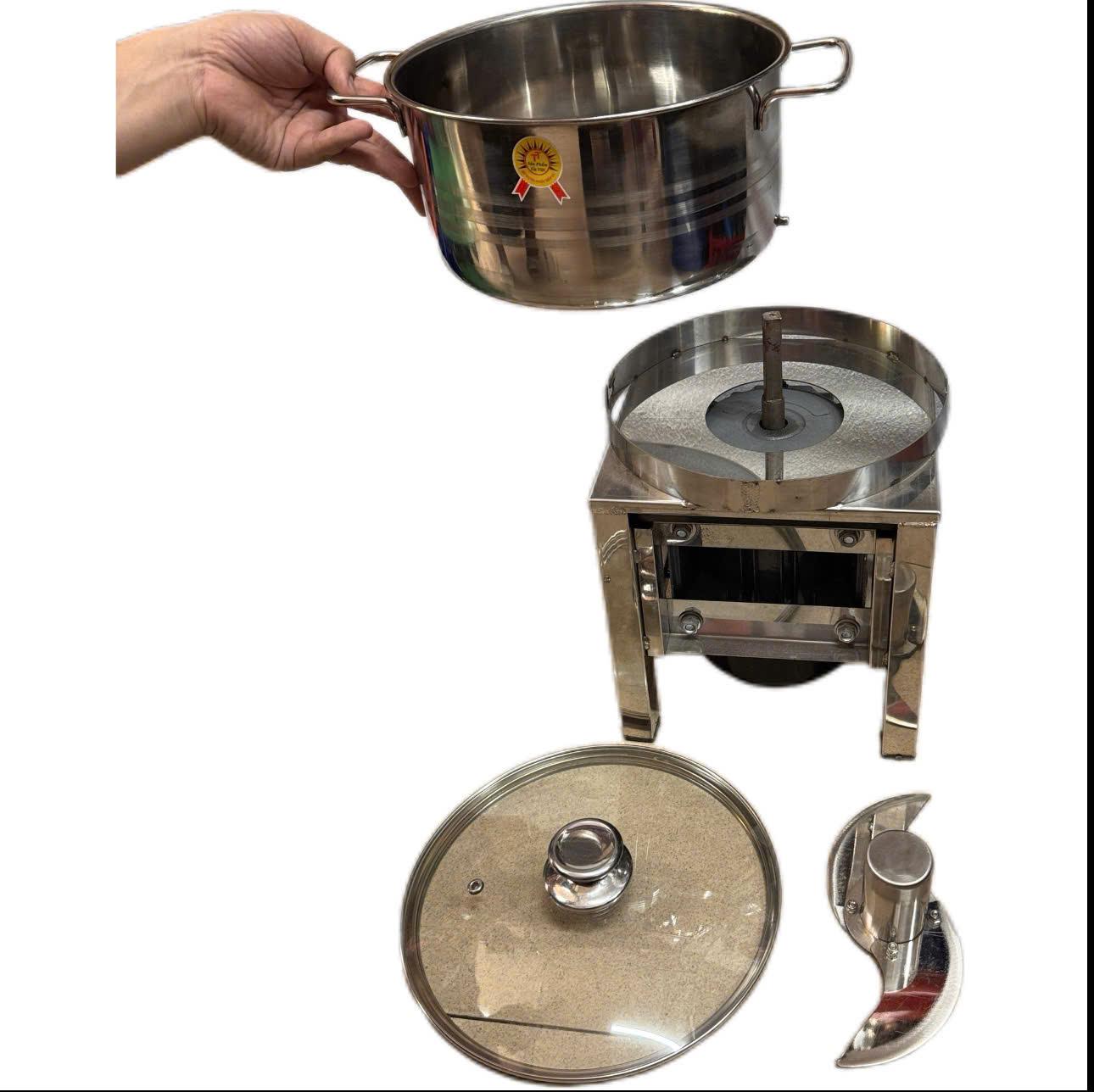 Điện Máy Minh Thành HD - Máy Xay Đa Năng 1000w Nồi 22cm Inox Dao Thả 2 Cánh THương Hiệu NINH PHÁT 100% Dây Đồng Bảo Hành 12 tháng Điện Áp 220V/50Hz