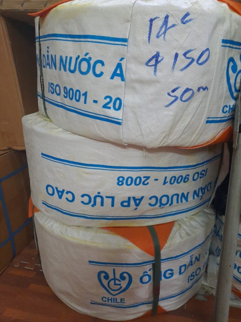 ỐNG BẠT BƠM NƯỚC CHI LÊ LOẠI 20M HOẶC 50M BÁN THEO M HOẶC CUỘN ISO 9001