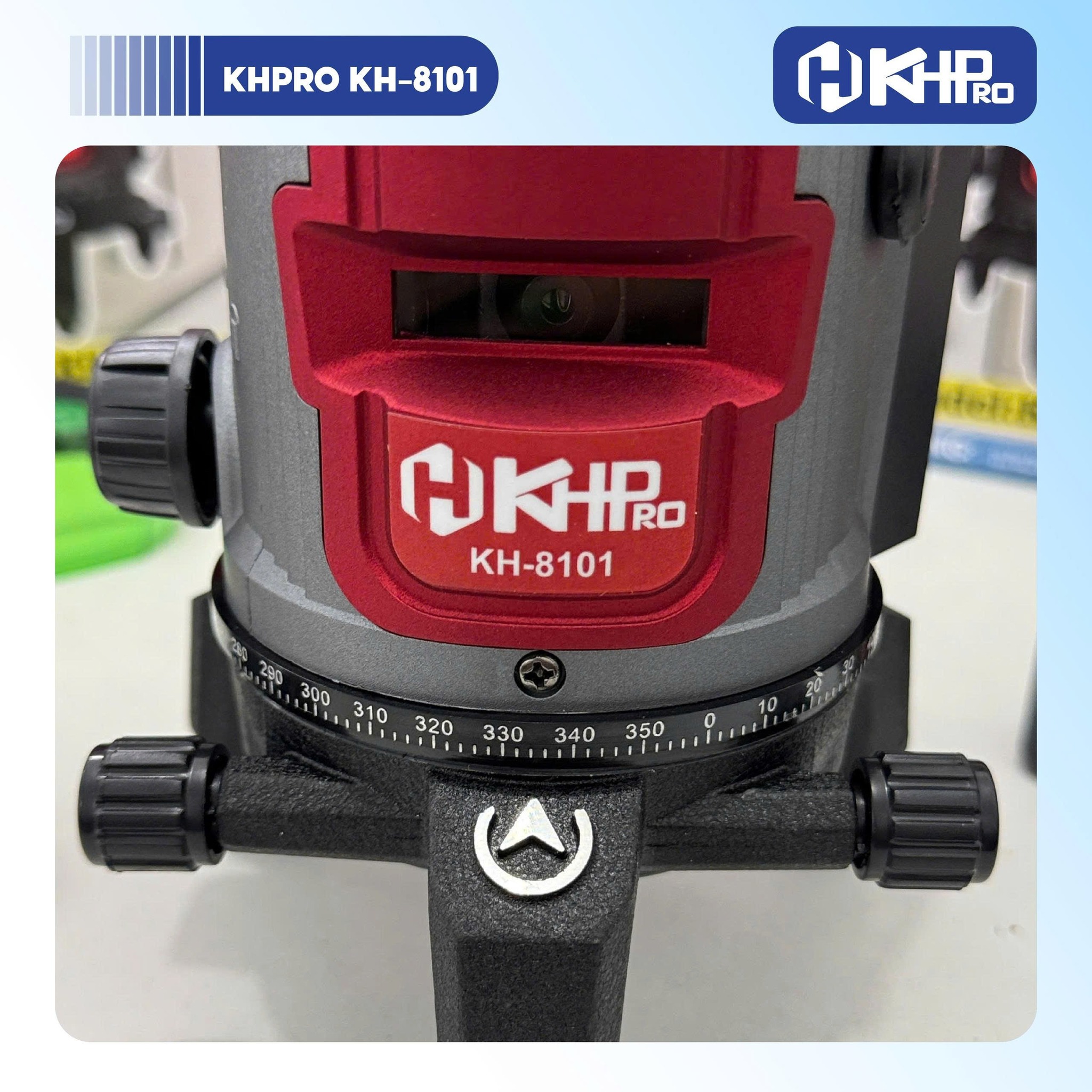 MÁY ĐO TRẮC ĐỊA LAZE KHPRO KH-8101 5 TIA SIÊU SÁNG BƯỚC SÓNG 505NM CHÍNH XÁC BỀN BỈ DỄ SỬ DỤNG DÀNH CHO THỢ CHUYÊN