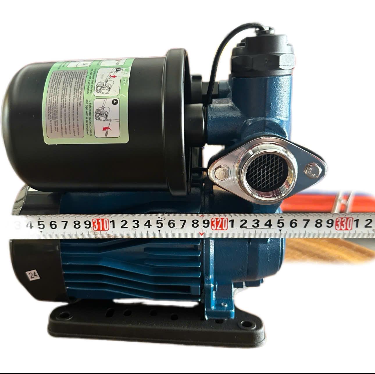 Điện Máy Minh Thành HD - Máy Bơm Tăng Áp 250w - 220v Hút Sâu 8M Cột Áp 35m Hút Xả 34/34 Lưu Lượng 33 l/min Cánh Đồng Cốt Inox Thương Hiệu NAVY  Bảo Hành 12 Tháng