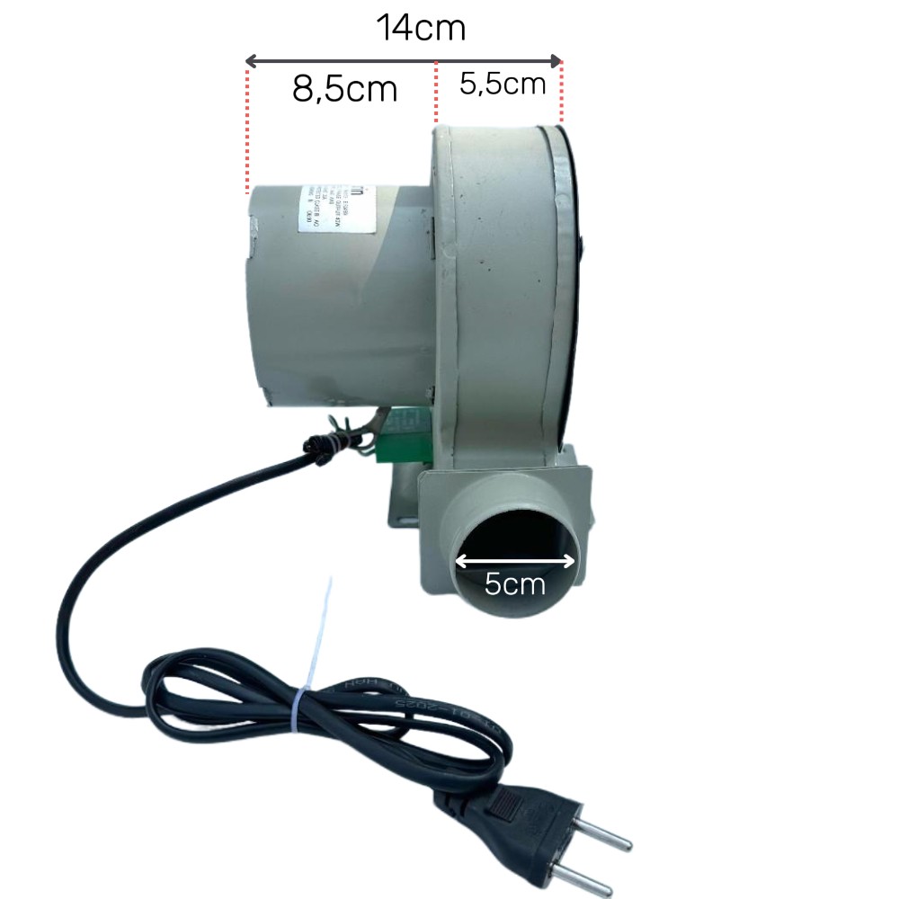 QUẠT SÊN THỔI BẾP LÒ BÊ TÔNG XÂY 60W