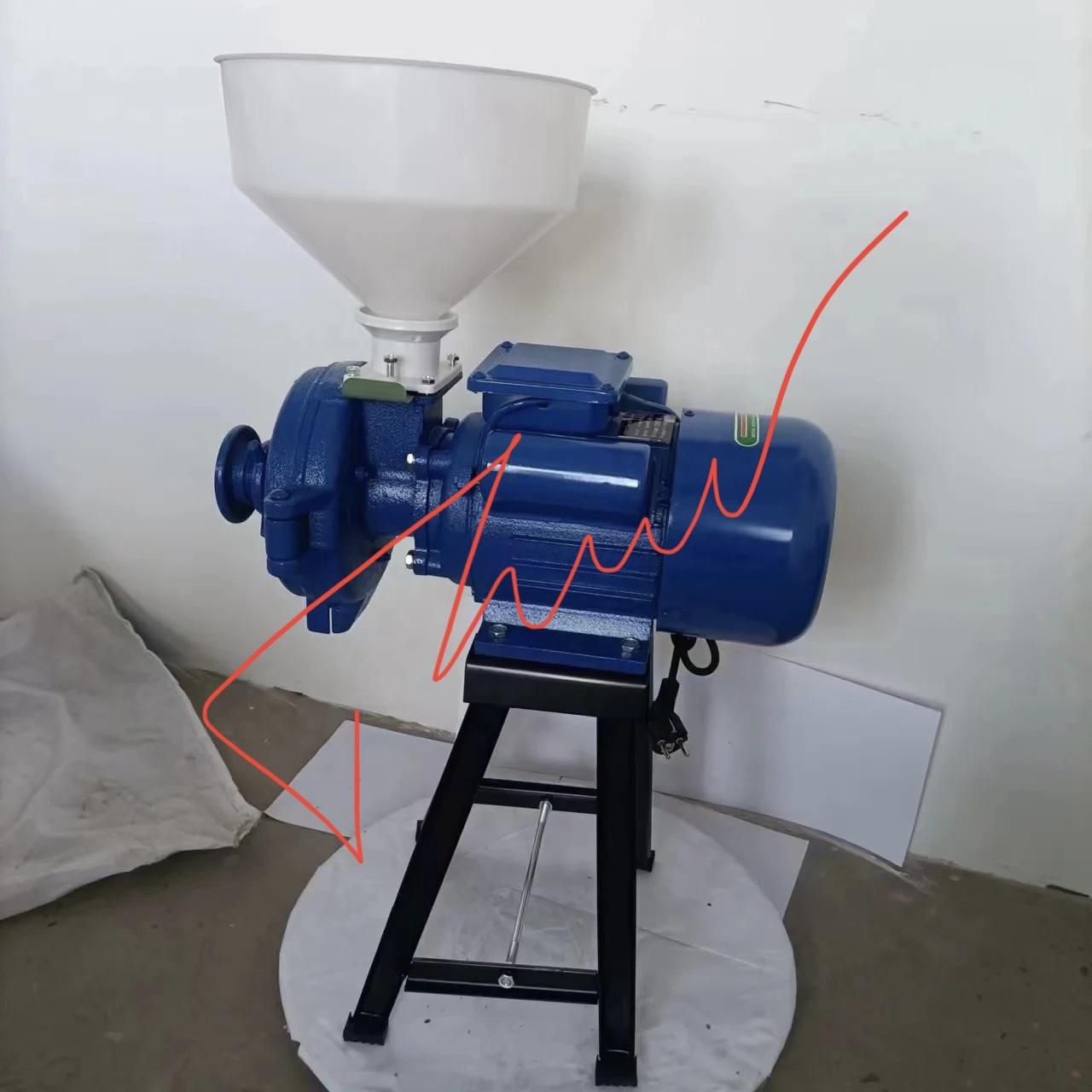 Điện Máy Minh Thành HD - Máy Xay Nghiền Bột Khô Đa Năng 150D Đầu Nhôm Vỏ Gang Công suất 2,2kw  Bảo hành Chính Hãng Kèm Phễu Nhựa
