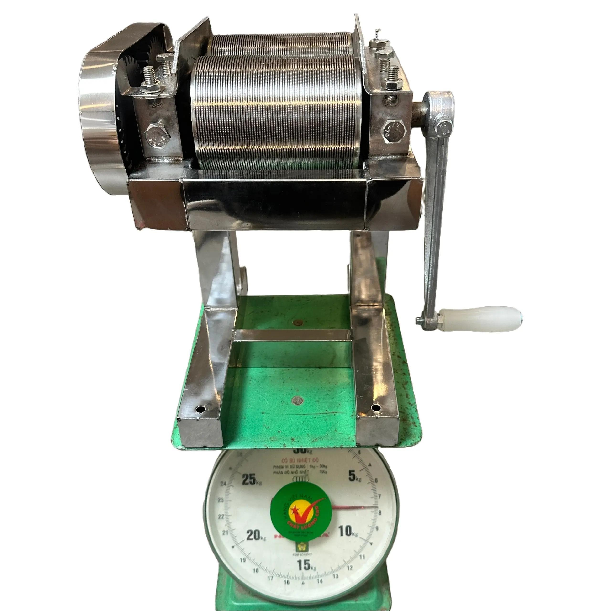 Quả Lu inox  máy thái bì heo bì lợn đa năng khung inox quả lô 90- dài 120mm thương hiệu NINH PHÁT