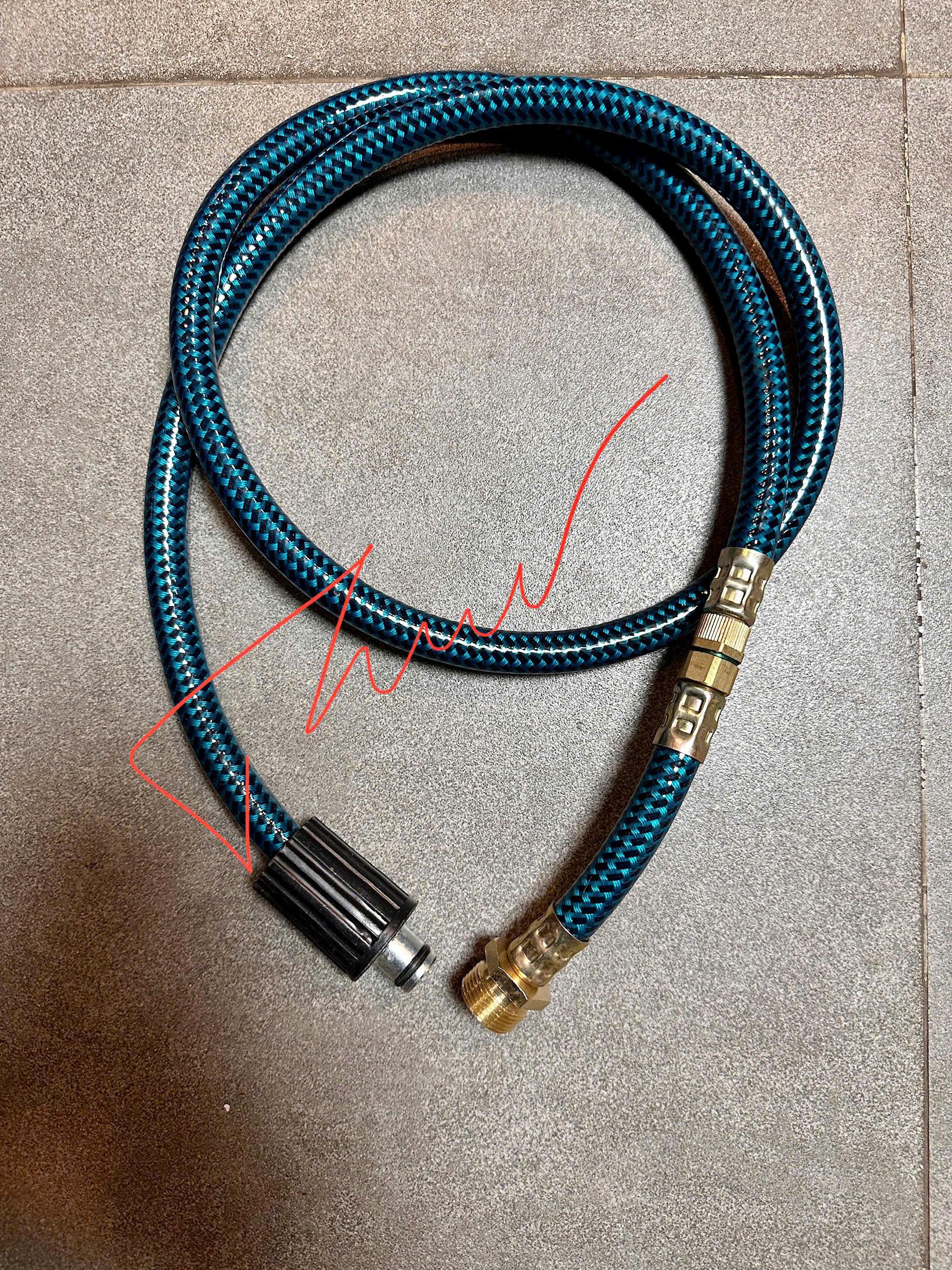 Điện Máy Minh Thành HD - Dây Nối Máy Rửa Xe Ren 22mm Chất Liệu Bền Bỉ Dùng Cho Máy Rửa Xe Mô Tơ Liền Và Rulo Cuốn