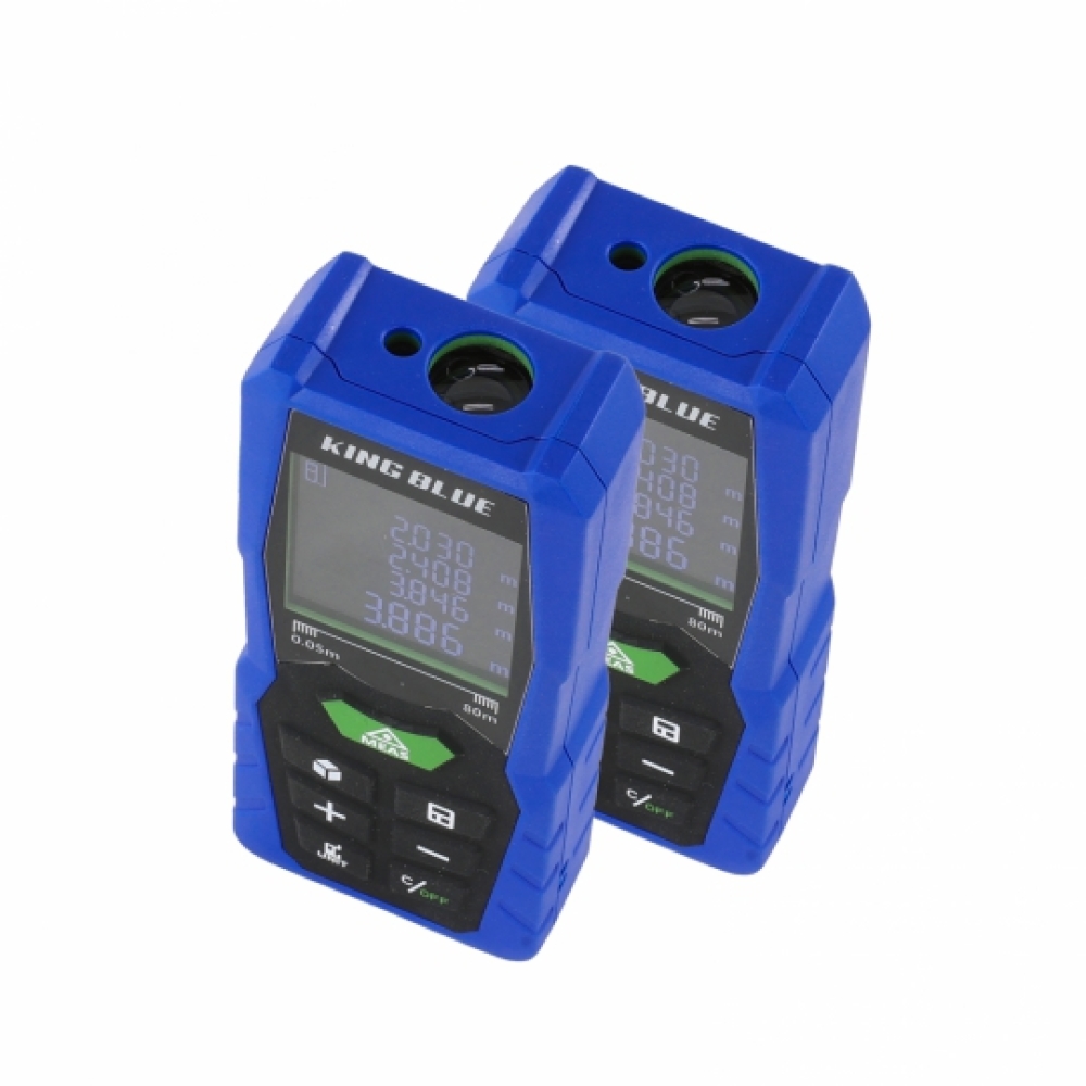 THƯỚC ĐO KHOẢNG CÁCH LASER TIA XANH KINGBLUE KNZ-80R