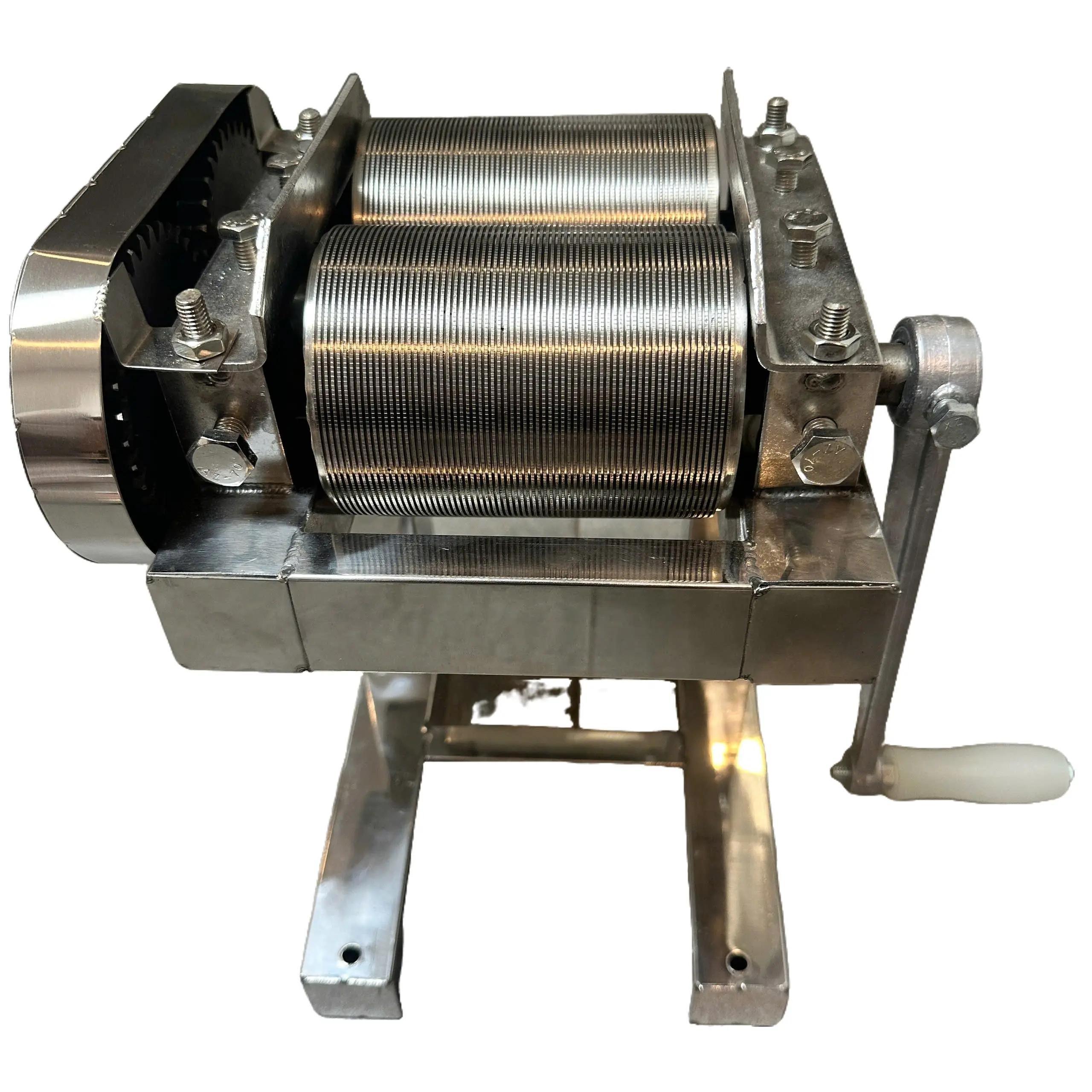 Quả Lu inox  máy thái bì heo bì lợn đa năng khung inox quả lô 90- dài 120mm thương hiệu NINH PHÁT