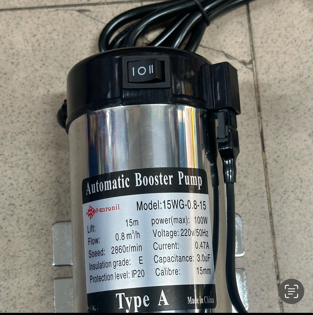 Máy Bơm Tăng Áp Từ Penronil 15WG – 0.8-15 (100W)