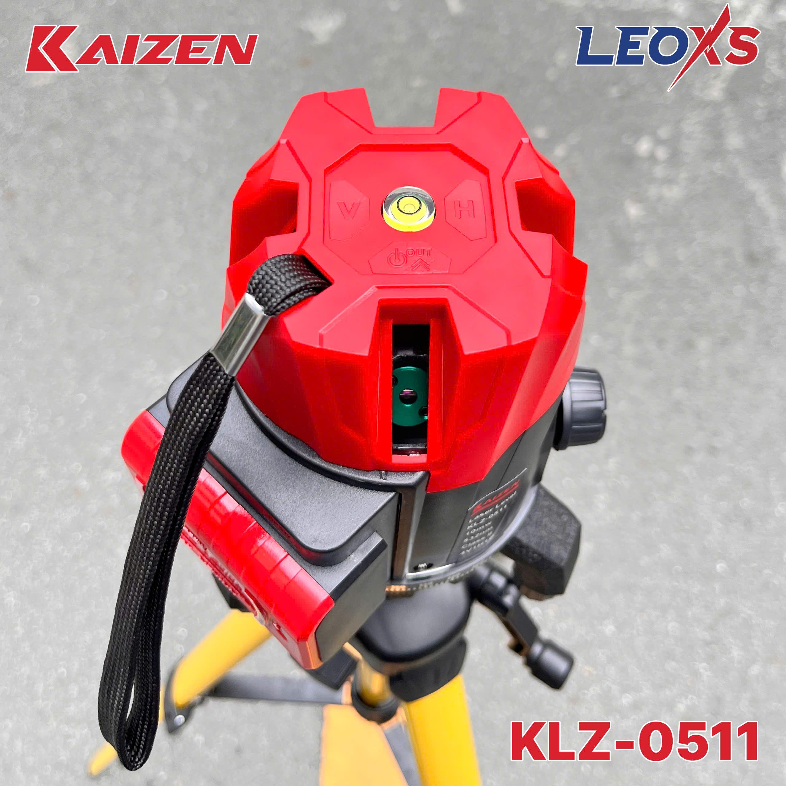 Điện Máy Minh Thành HD -  Máy Bắn Cốt Laser 5 Tia Xanh LED Siêu Sáng Độ Chính Xác Cao Thương Hiệu KAIZEN Bảo Hành 6 Tháng Có Remote Chỉnh Tia