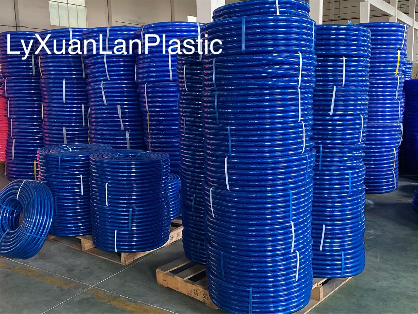 ỐNG LƯỚI DẺO LÝ XUÂN LAN LXL PHI 6 ĐẾN PHI 60 MÀU XANH BIỂN