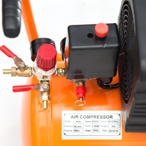 MÁY NÉN KHÍ CÓ DẦU LUCKY H24L 2HP 24L ISO 9001