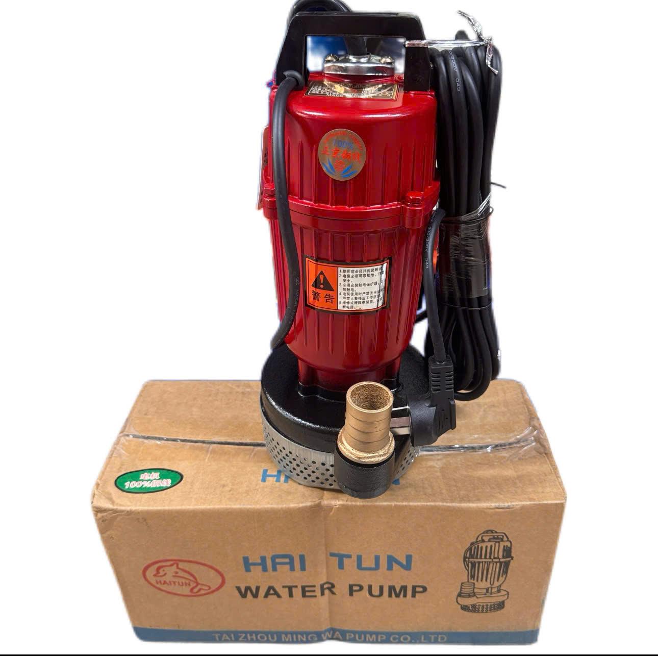 Điện Máy Minh Thành HD - Máy Bơm Chìm 370w - 220v 25 l/min Ống Xả 25 Thương Hiệu HAITUN Dây Đồng Bảo Hành Chính Hãng