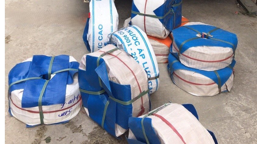 ỐNG BẠT BƠM NƯỚC CHI LÊ LOẠI 20M HOẶC 50M BÁN THEO M HOẶC CUỘN ISO 9001