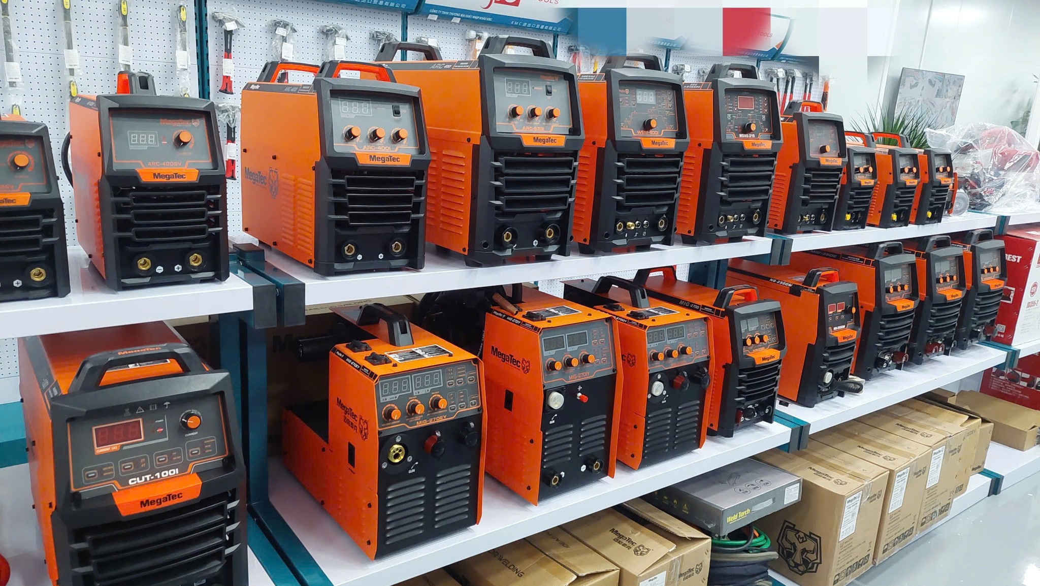 MÁY HÀN QUE MEGATEC ARC-400SV INVERTER 220V/220A 380V/240A MMA