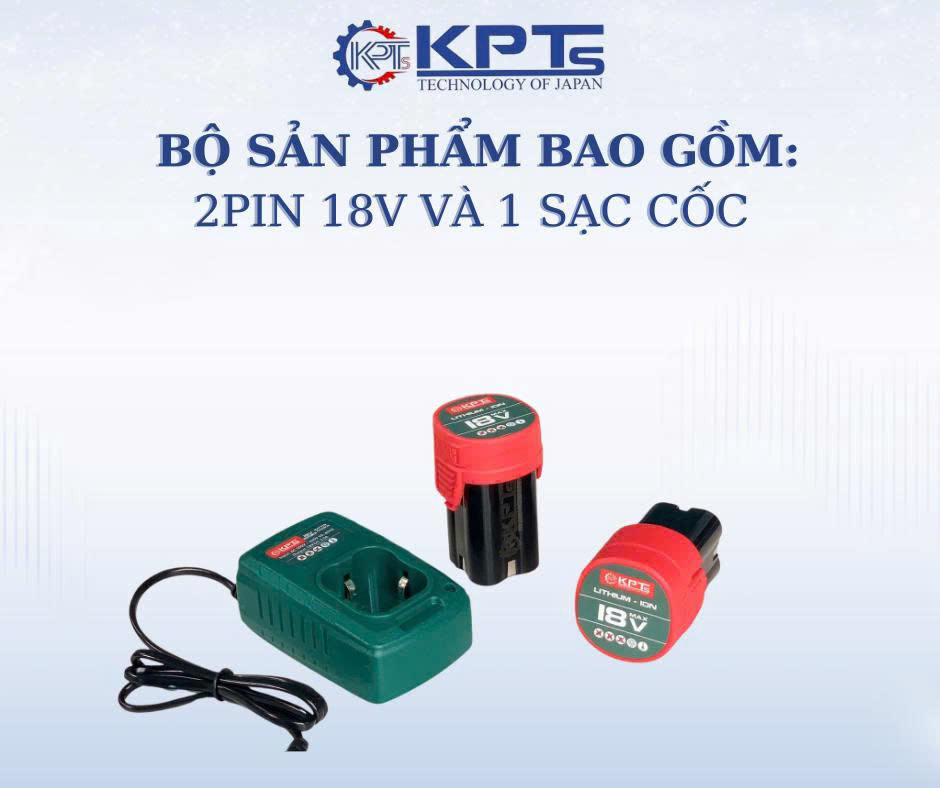 MÁY CHUYÊN VÍT PIN KPTs KPT-CV18