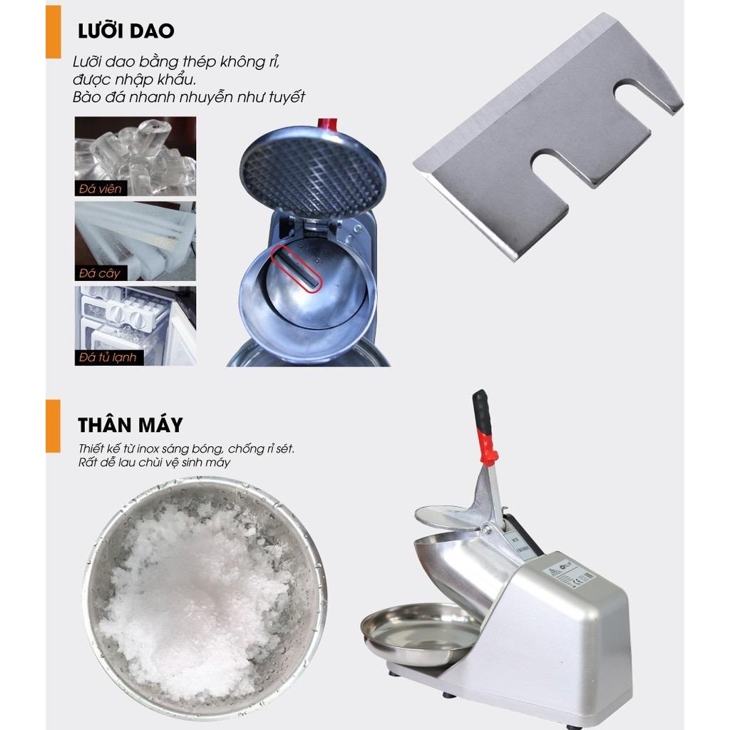 ￼Máy Bào Đá 2 Dao Máy Xay Đá tuyết 300W Bảo Hành Chính Hãng