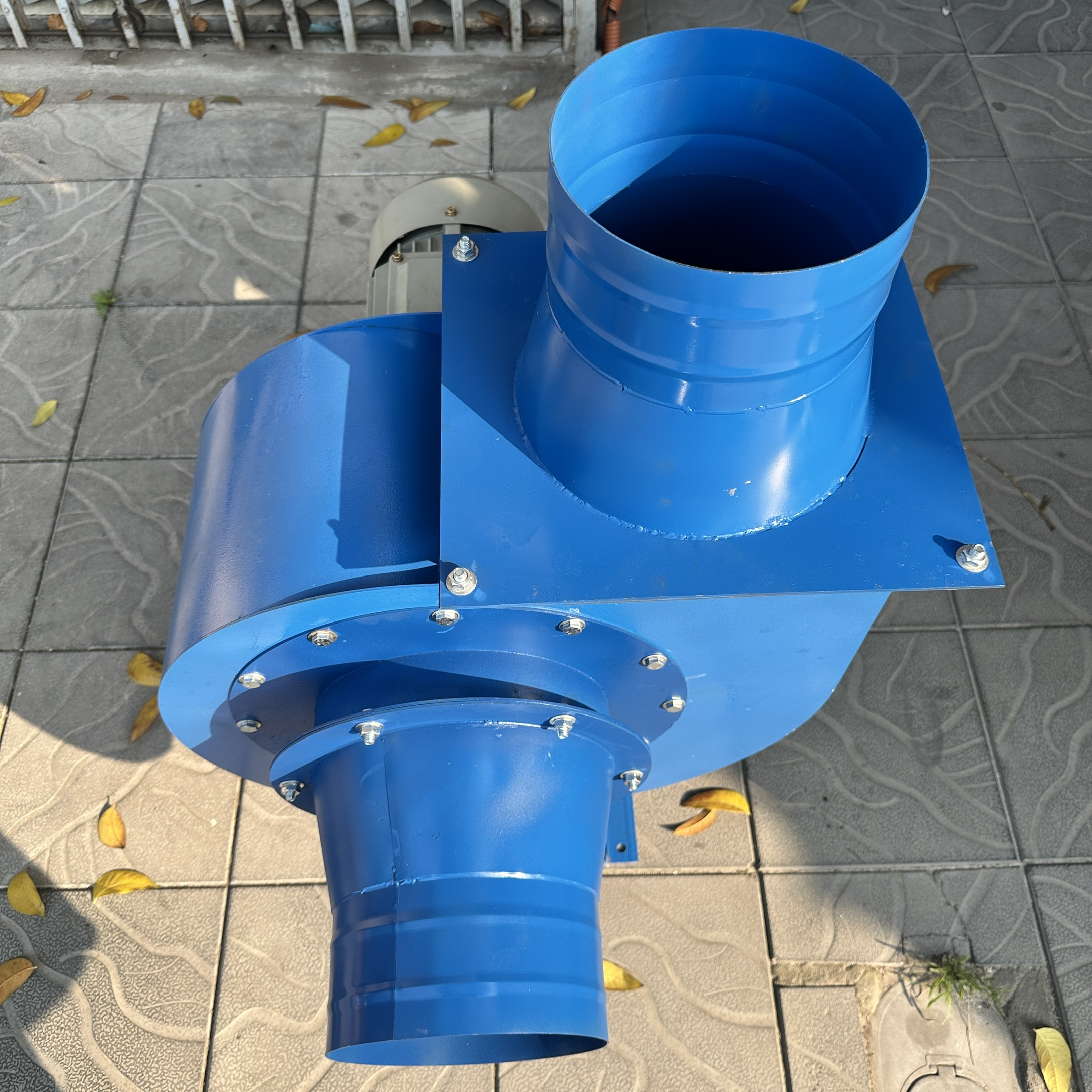 QUẠT SÊN LY TÂM CÔNG SUẤT 2200W - 380V CÁNH NAN LỒNG SÓC HÚT KHÓI MÙI HÓA CHẤT PHÒNG SƠN VÀ THỔI LÒ HƠ