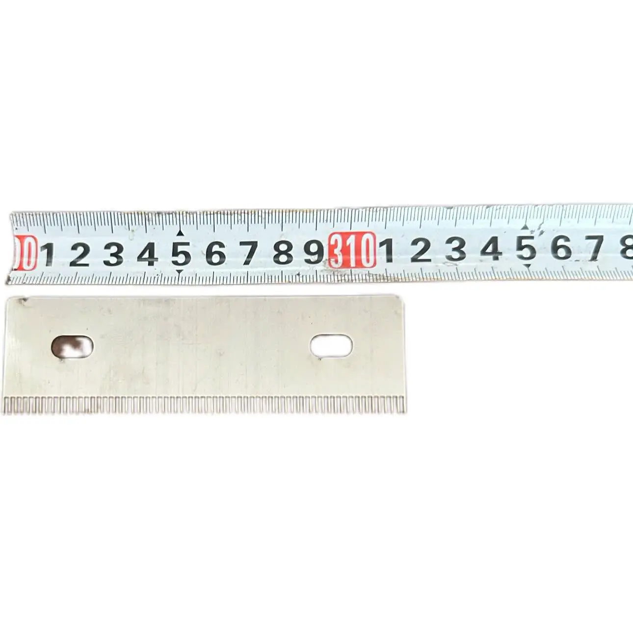 Lược Máy Thái Bì Lợn Inox Lô 80 Dài 120mm Phụ Kiện Thay Thế Đức Phương
