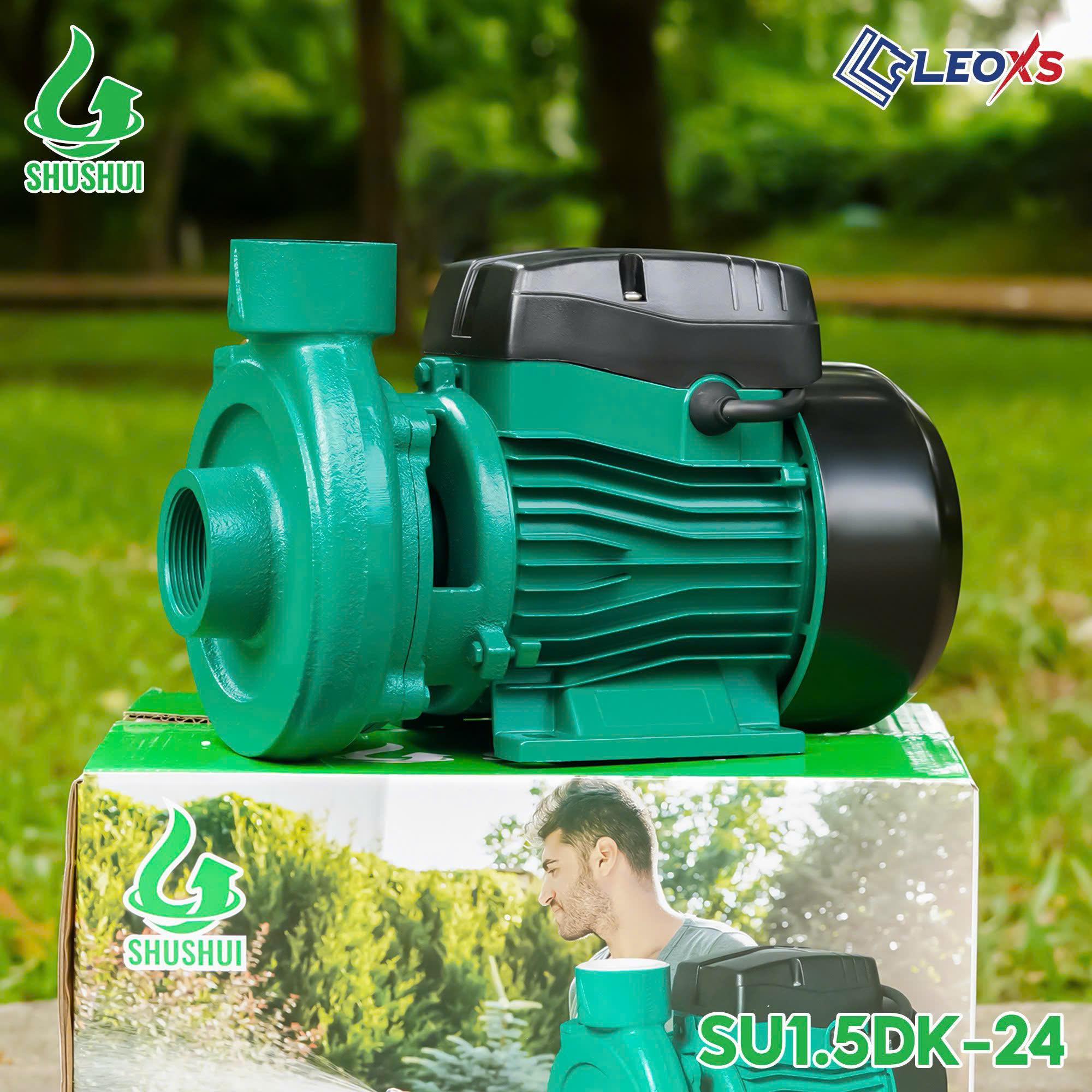 Điện Máy Minhh Thành HD - Máy Bơm Ly Tâm  750w - 220v Hút Sâu 9M Đẩy Cao 22m Hút Xả 49/49 Lưu Lượng 200 l/min Cánh PPO Cốt Inox304 Thương Hiệu SHUSHUI Dây Đồng Bảo Hành 12 tháng