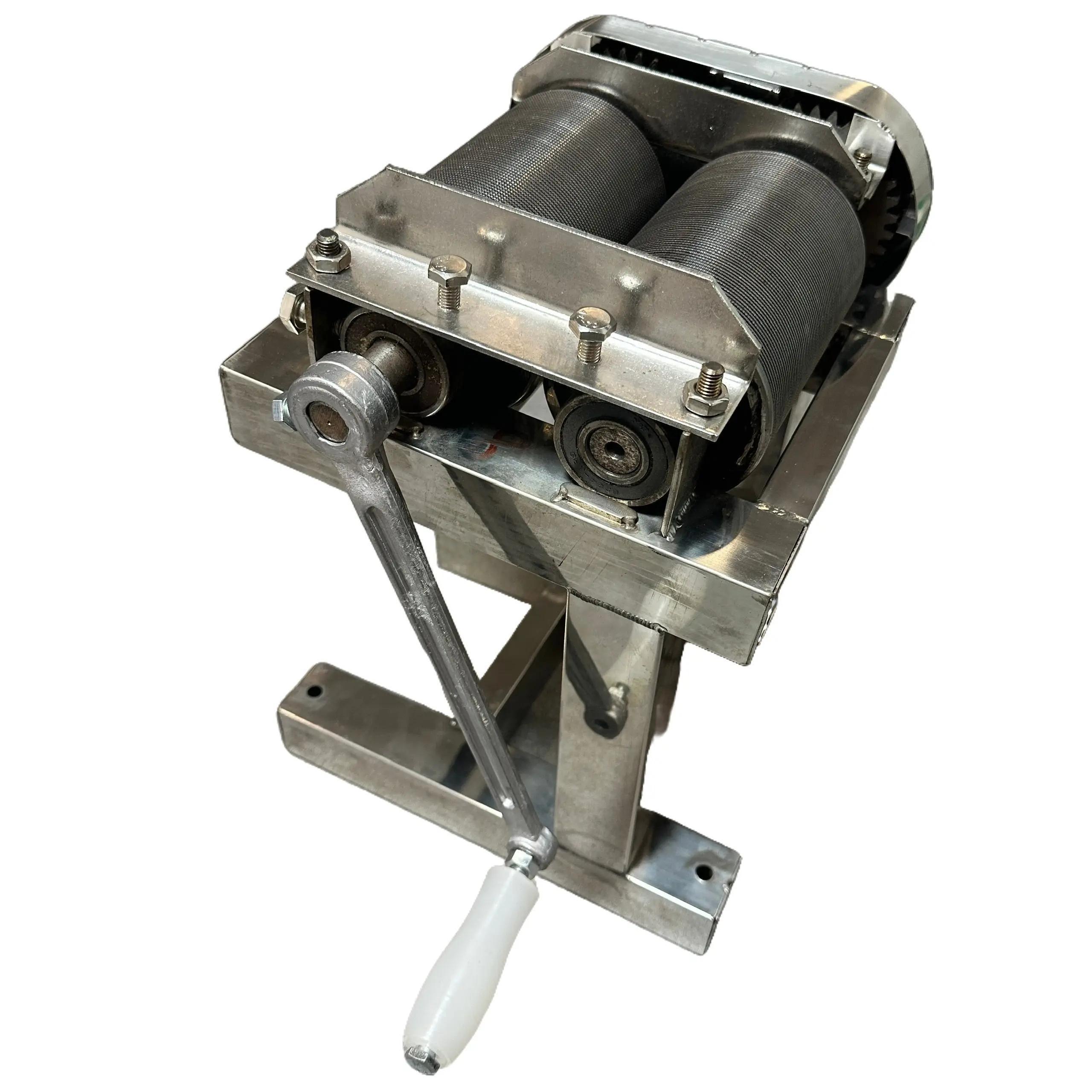 Quả Lu thép  máy thái bì heo bì lợn đa năng khung inox quả lô 90- dài 120mm thương hiệu NINH PHÁT