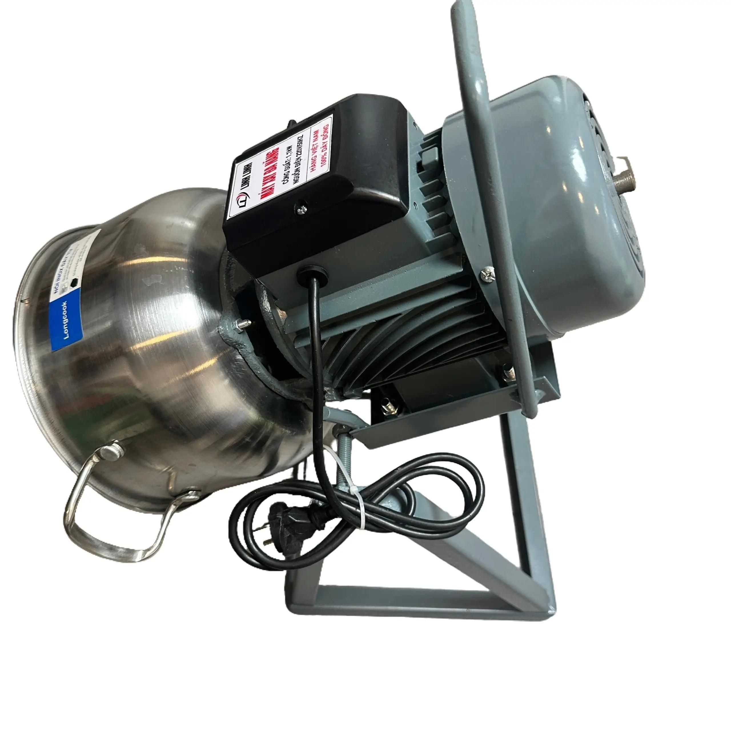 MÁY XAY THỊT CÁ CUA MÁY XAY ĐA NĂNG 1100W NỒI ĐÁY BẦU 22CM 3 DAO KÈM QUE RUỐC INOX